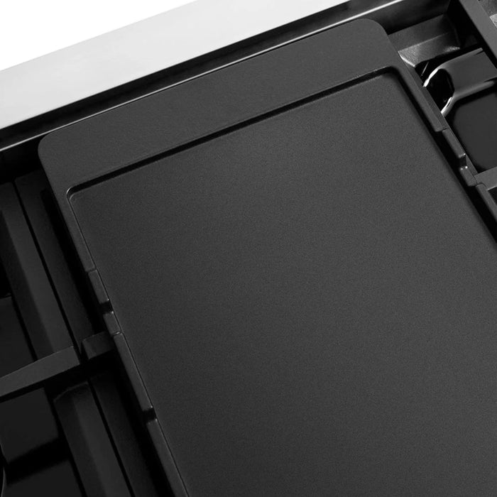 ZLINE Autograph Edition Paramount Gas Rangetops with 6 or 8 Burner DuoPro™ Cooktops and Matte Black Accents – 36" and 48" Widths.