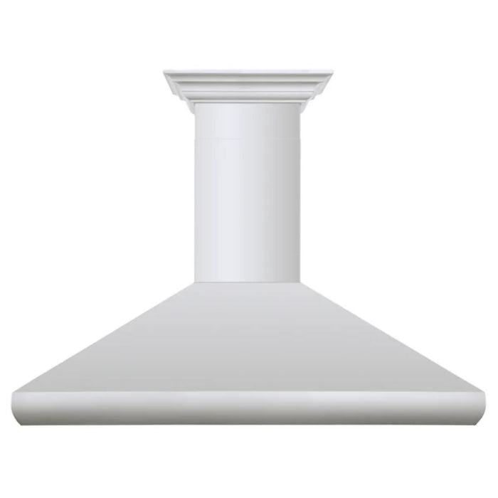 ZLINE 30", 36", & 48" Professional Convertible Vent Wall Mount Range Hoods with Crown Molding in Stainless Steel