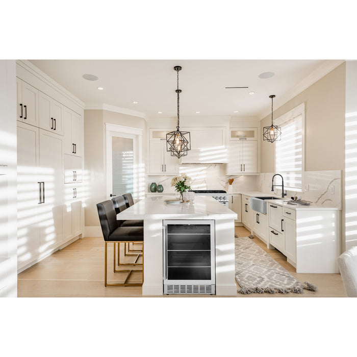 ZLINE 24" Monument 154 Can Beverage Fridge in Stainless Steel