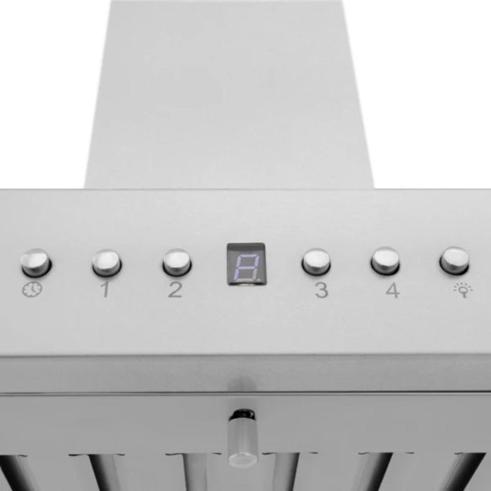 ZLINE Designer 8KL3S Series Satin Stainless Steel Island Mount Range Hood