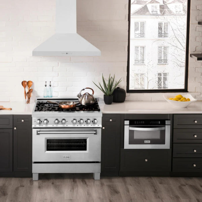 ZLINE Designer 8KL3S Series Satin Stainless Steel Island Mount Range Hood