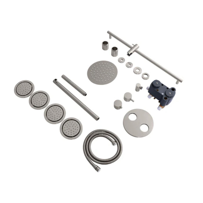 ZLINE Emerald Bay Thermostatic Shower System with Body Jets (EMBY-SHS-T3 series)