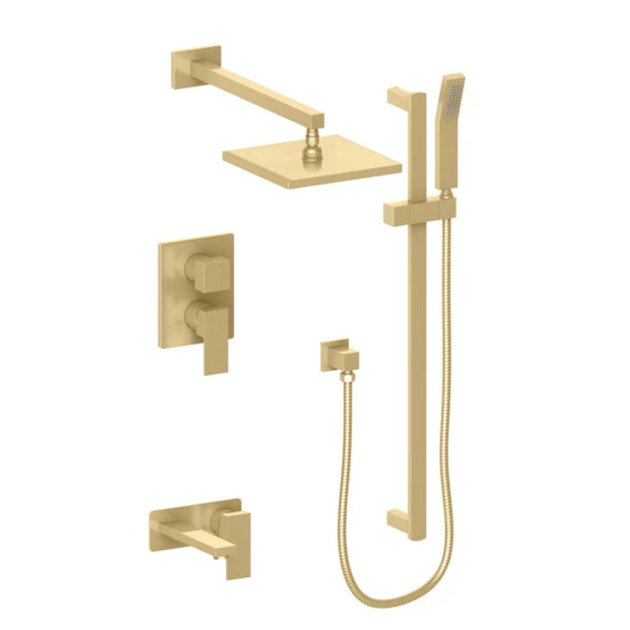 ZLINE Bliss Rainfall Shower System with 12" Oversized Shower Head (BLS-SHS12 Series)