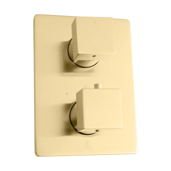 ZLINE Crystal Bay Thermostatic Shower System – Available in Multiple Finishes (CBY-SHS-T2 Series)