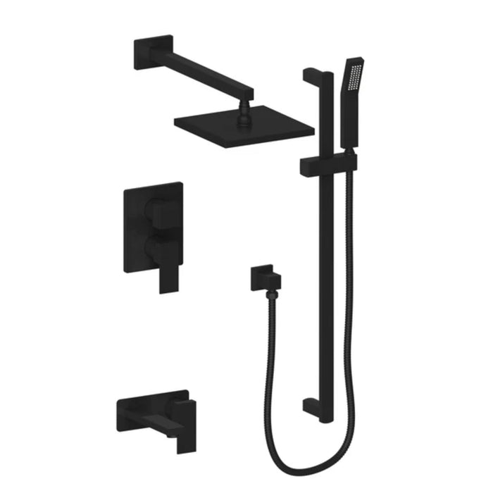 ZLINE Bliss Rainfall Shower System with 12" Oversized Shower Head (BLS-SHS12 Series)