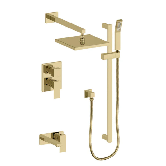 ZLINE Bliss Shower System with 16-Inch Oversized Rainfall Shower Head (BLS-SHS16 Series)