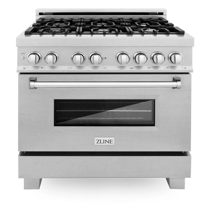 ZLINE Legacy Dual Fuel Ranges in Satin Stainless Steel with Built-In Griddle – 30", 36", & 48"