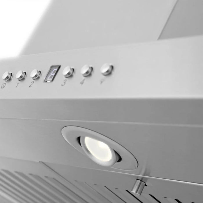 ZLINE CrownSound Island Mount Range Hoods with Built-in Bluetooth Speakers GL2iCRN-BT Series