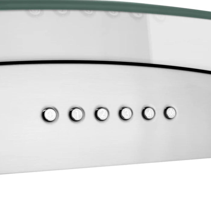 ZLINE ALP70IS  400 CFM Convertible Island Mount Range Hood Stainless Steel