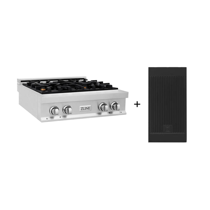 ZLINE Legacy Gas Rangetops with Brass Burners & Griddle – 30", 36", & 48"