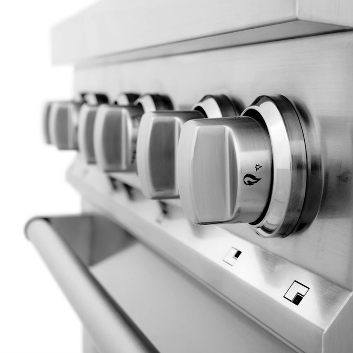 ZLINE Legacy Dual Fuel Range with Griddle – 30", 36", and 48"