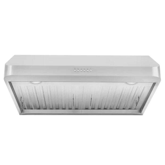 ZLINE Ducted Under Cabinet Range Hood – 30" and 36" Stainless Steel Models