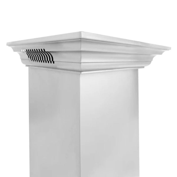 ZLINE 667CRN-BT Series Wall Mount Range Hood with Bluetooth Speakers.