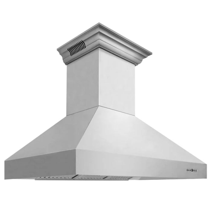 ZLINE 667CRN-BT Series Wall Mount Range Hood with Bluetooth Speakers.