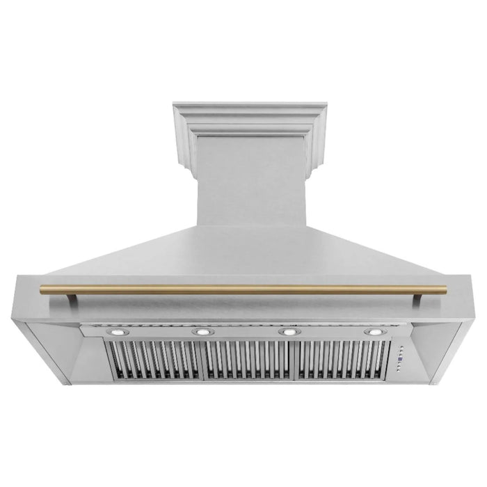ZLINE Autograph Edition 48 Inch Wall Mount Range Hood