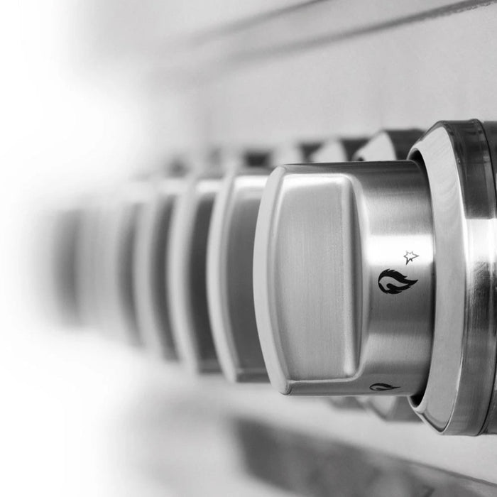 ZLINE Legacy Dual Fuel Range Satin Stainless Series – Blue Gloss, Black Matte, Satin Nickel (RAS-BG, RAS-BLM, RAS-SN)