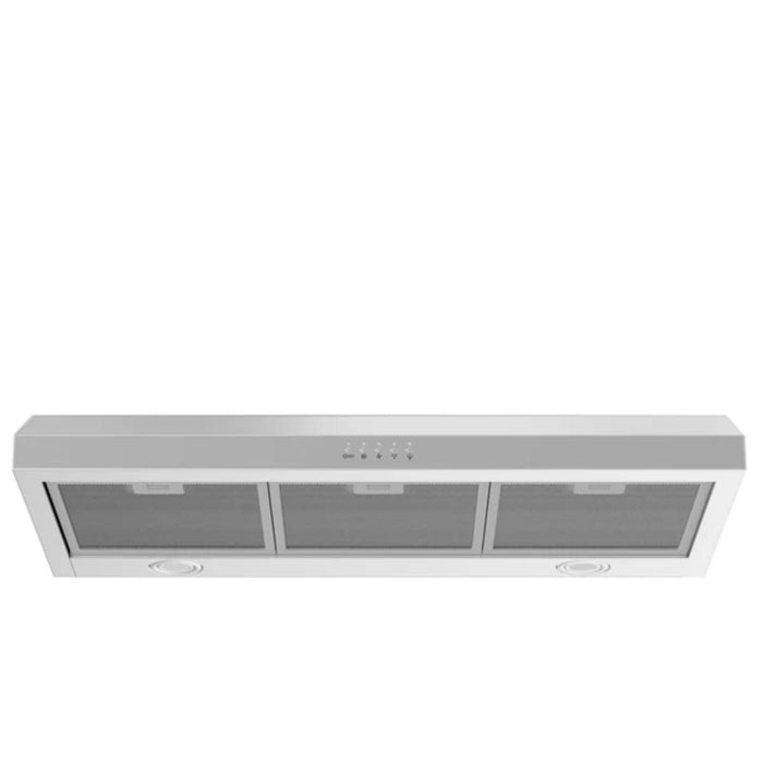 ZLINE 30" 280 CFM Ducted Under Cabinet Range Hood in Brushed Stainless Steel