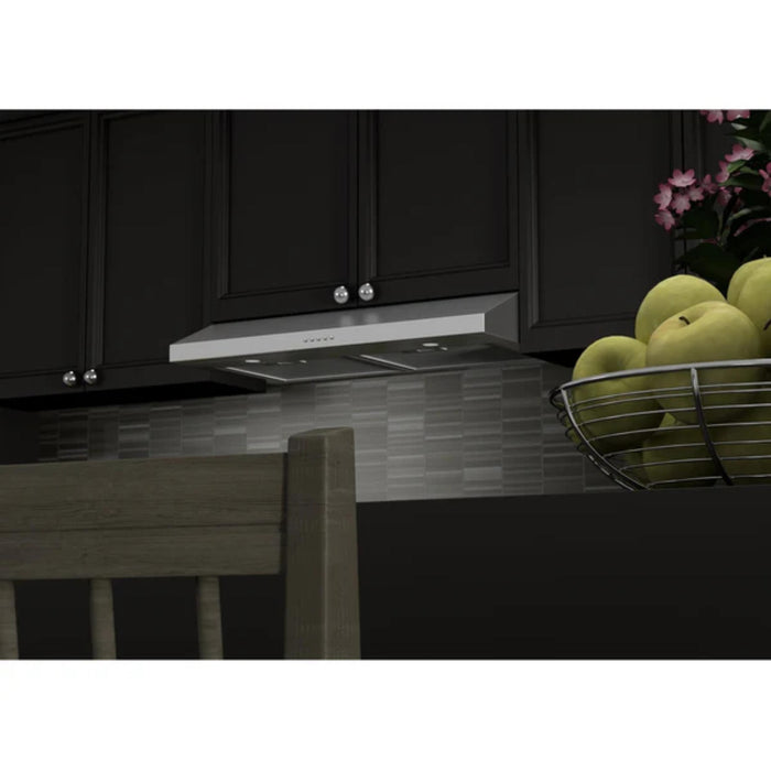ZLINE 30" 280 CFM Ducted Under Cabinet Range Hood in Brushed Stainless Steel