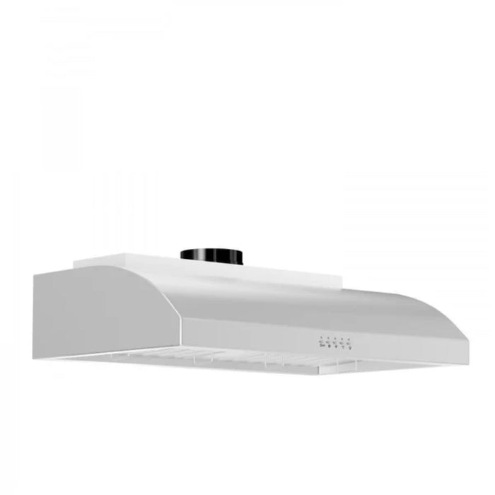 ZLINE 30" 600 CFM Ducted Under Cabinet Range Hood in Brushed Stainless Steel