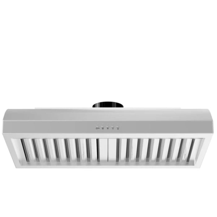 ZLINE 30" 600 CFM Ducted Under Cabinet Range Hood in Brushed Stainless Steel