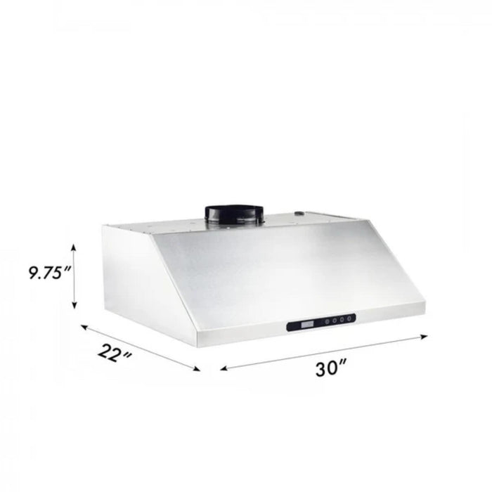ZLINE 30" Ducted Under Cabinet Range Hood