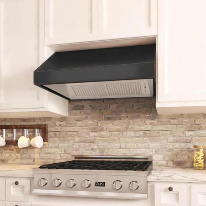ZLINE 8685B 700 CFM Oil-Rubbed Bronze Under Cabinet Range Hood