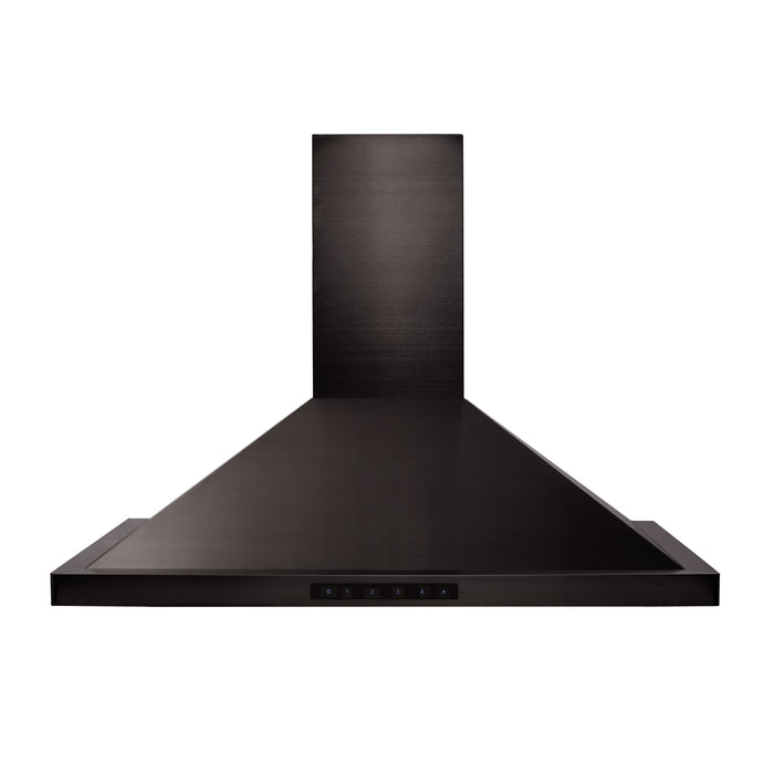ZLINE 30" Convertible Vent Wall Mount Range Hood in Black Stainless Steel