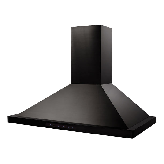 ZLINE 30" Convertible Vent Wall Mount Range Hood in Black Stainless Steel