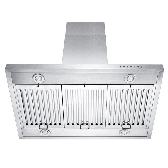 ZLINE Ducted Island Mount Range Hoods with Single Remote Blower GL2i-RS- 400 Series