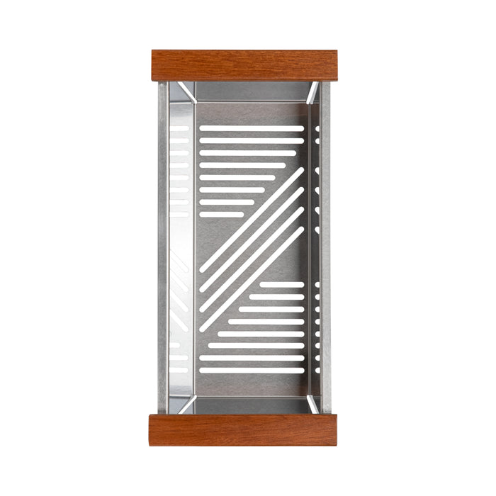 ZLINE 33" Garmisch Undermount Single Bowl Kitchen Sink with Bottom Grid and Accessories