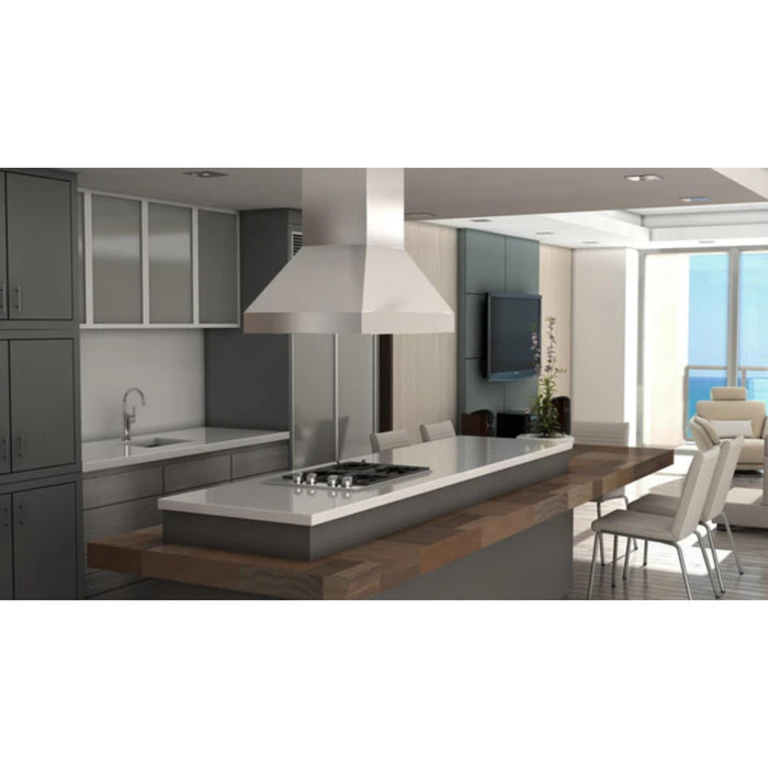 ZLINE 36 Inch Island Mount Range Hood in Stainless Steel