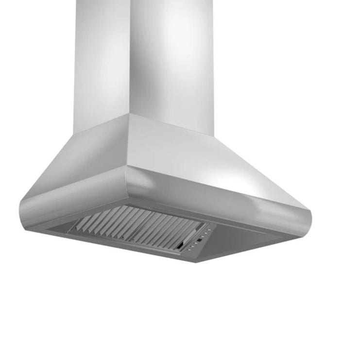 ZLINE Professional Wall Mount Range Hood with 687 Series Stainless Steel in Stainless Steel Finish