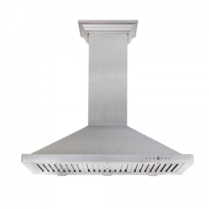 ZLINE 30" Designer Series Fingerprint Resistant Stainless Steel Convertible Vent Wall Mount Range Hood
