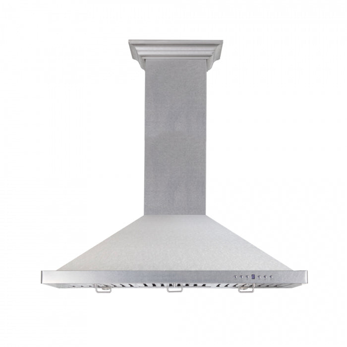 ZLINE 30" Designer Series Fingerprint Resistant Stainless Steel Convertible Vent Wall Mount Range Hood