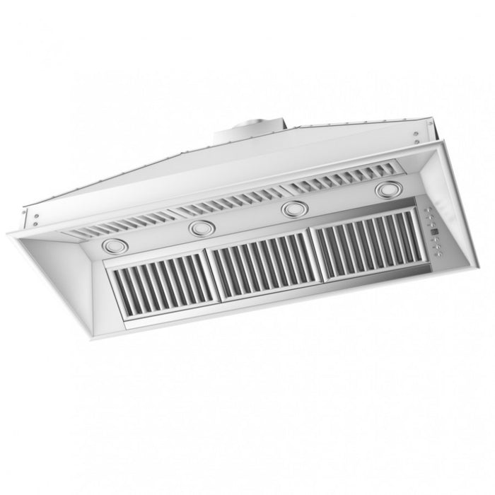 ZLINE 46" Ducted Wall Mount Range Hood Insert in Stainless Steel