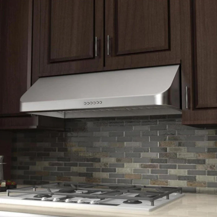 ZLINE Ducted Under Cabinet Range Hood – 30" and 36" Stainless Steel Models