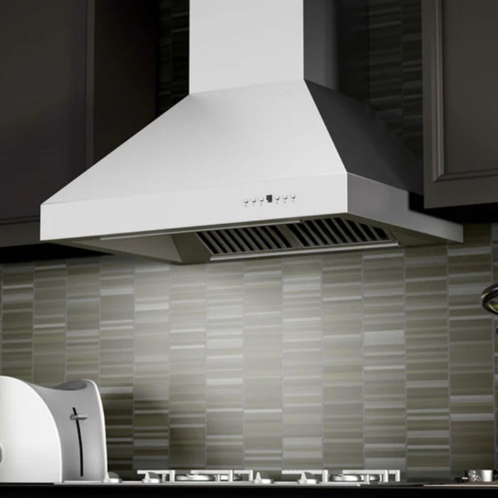 ZLINE Wall Mount Range Hood with Remote Dual Blower 700 CFM
