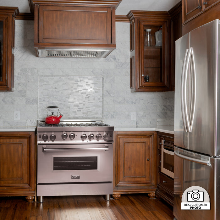ZLINE 46" Ducted Wall Mount Range Hood Insert in Stainless Steel