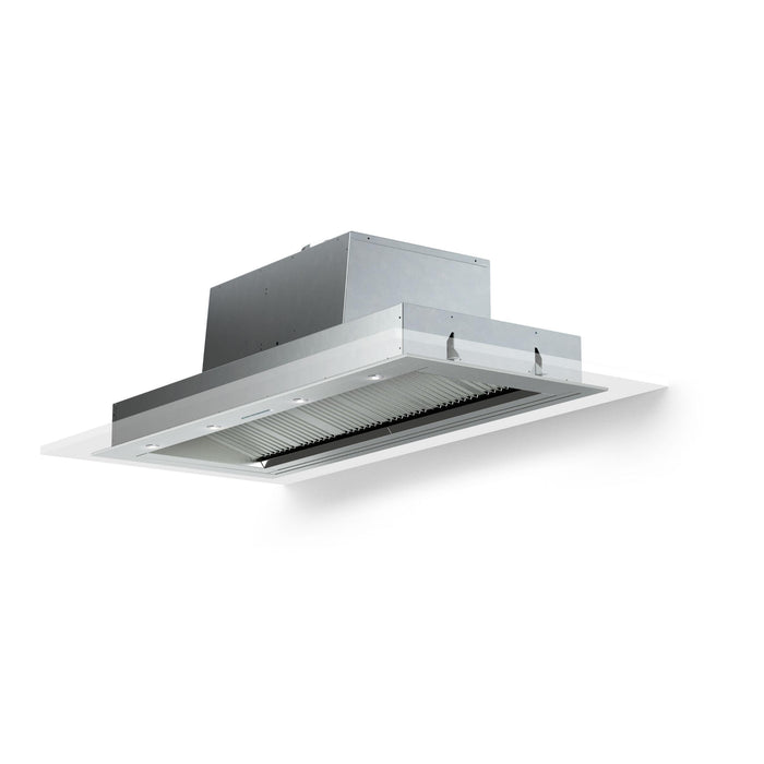 Verona 46-Inch Designer Series Hood Insert with 1200 CFM Blower, 4-Speed Fan, LED Lighting, and Stainless Steel Baffle Filters